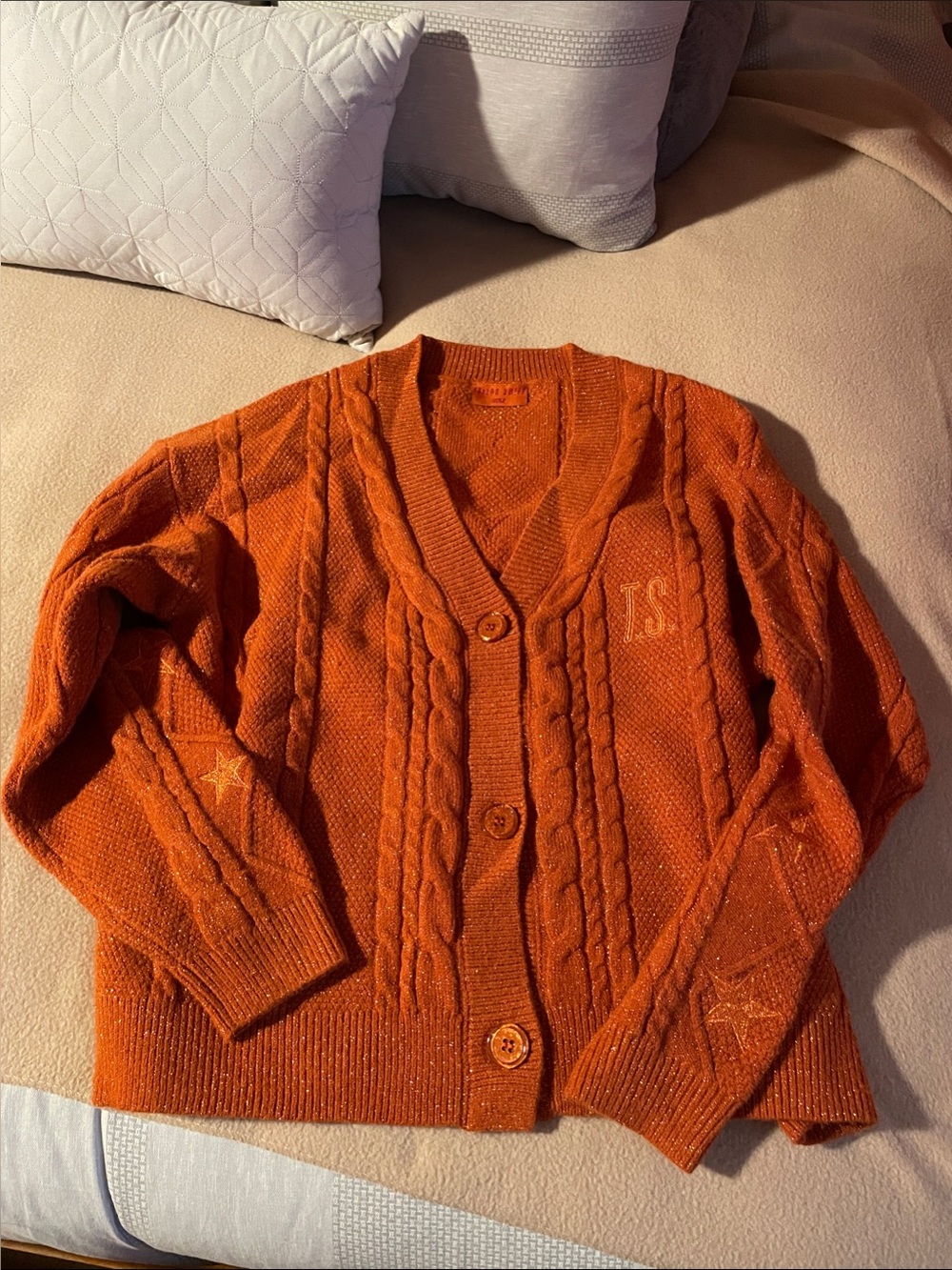 Taylor Swift The Life of a Showgirl Authentic Cardigan NWOT